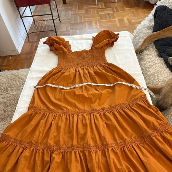 NWOT Anthropologie’s CAARA Daphne Tiered Bohemian style Dress - Picture 9 of 12